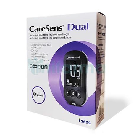 CARESENS DUAL LECTEUR DE GLYCEMIE BLUETOOTH