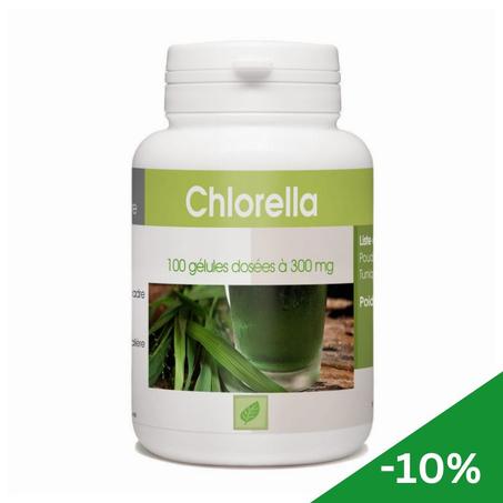 GPH CHLORELLA 100 GELULES 300MG