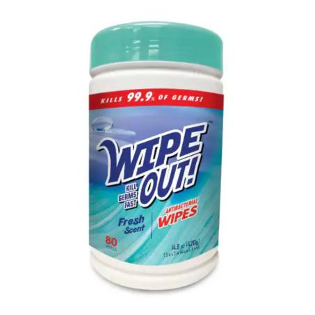 WIPE OUT ANTIBACTERIAL WIPES