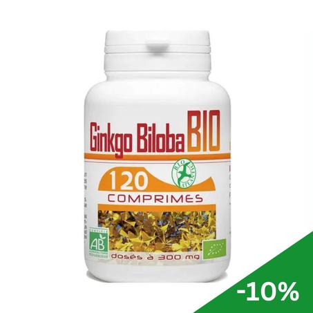 GPH DIFFUSION GINKGO BILOBA BIO 300MG 120 COMPRIMES