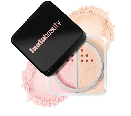 HUDA BEAUTY Easy Bake Loose Powder Duo - Cherry Peach