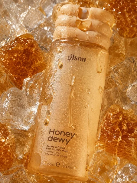 Gisou Honey Infused Hair & Body Mist 100ml - Honey Dewy