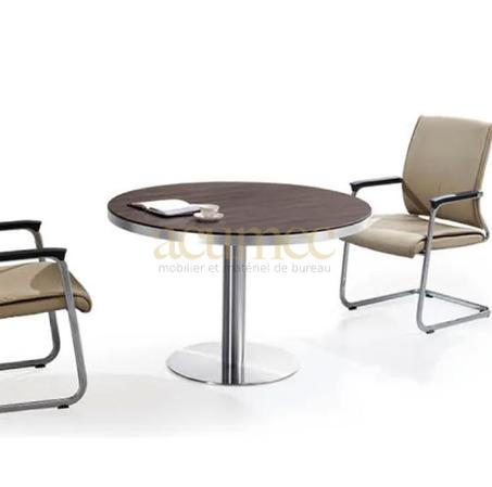 Table de reunion rond REF: DF9213