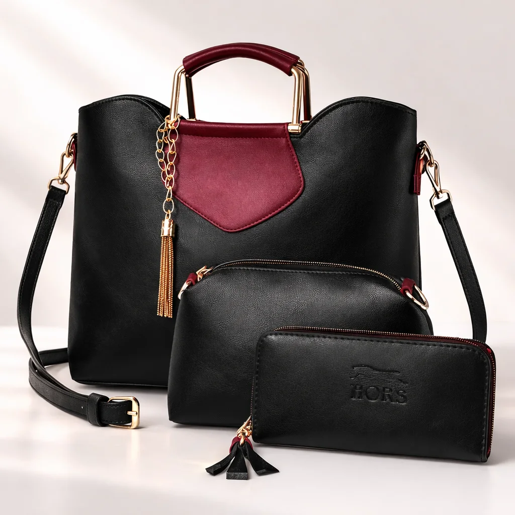 ✨ طقم 3 قطع أنيق • استمتعي بالأناقة اليومية ✨