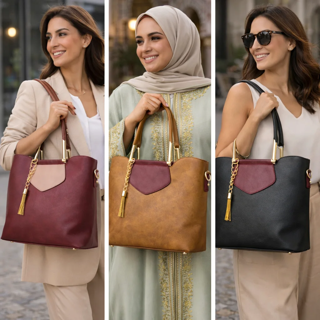 ✨ طقم 3 قطع أنيق • استمتعي بالأناقة اليومية ✨