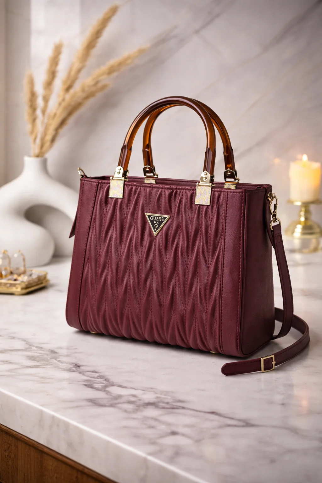 Sac Élégance Royale – Édition Matelassée