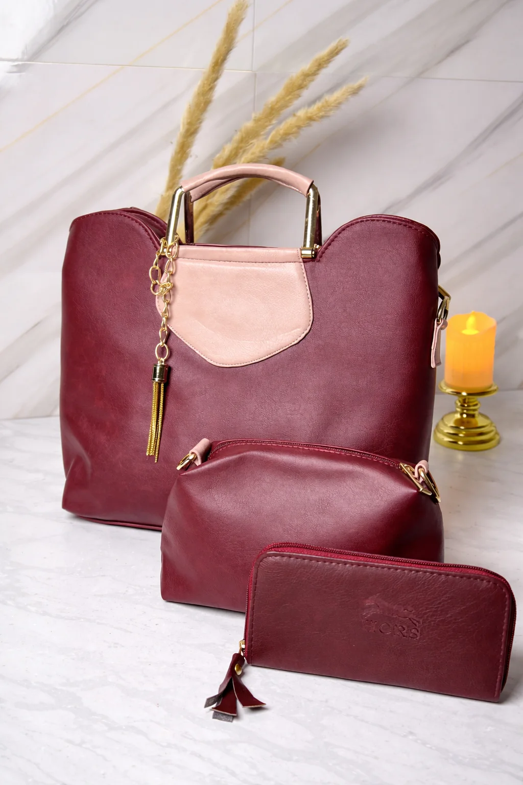 Ensemble Élégance Royale – 3 Pièces