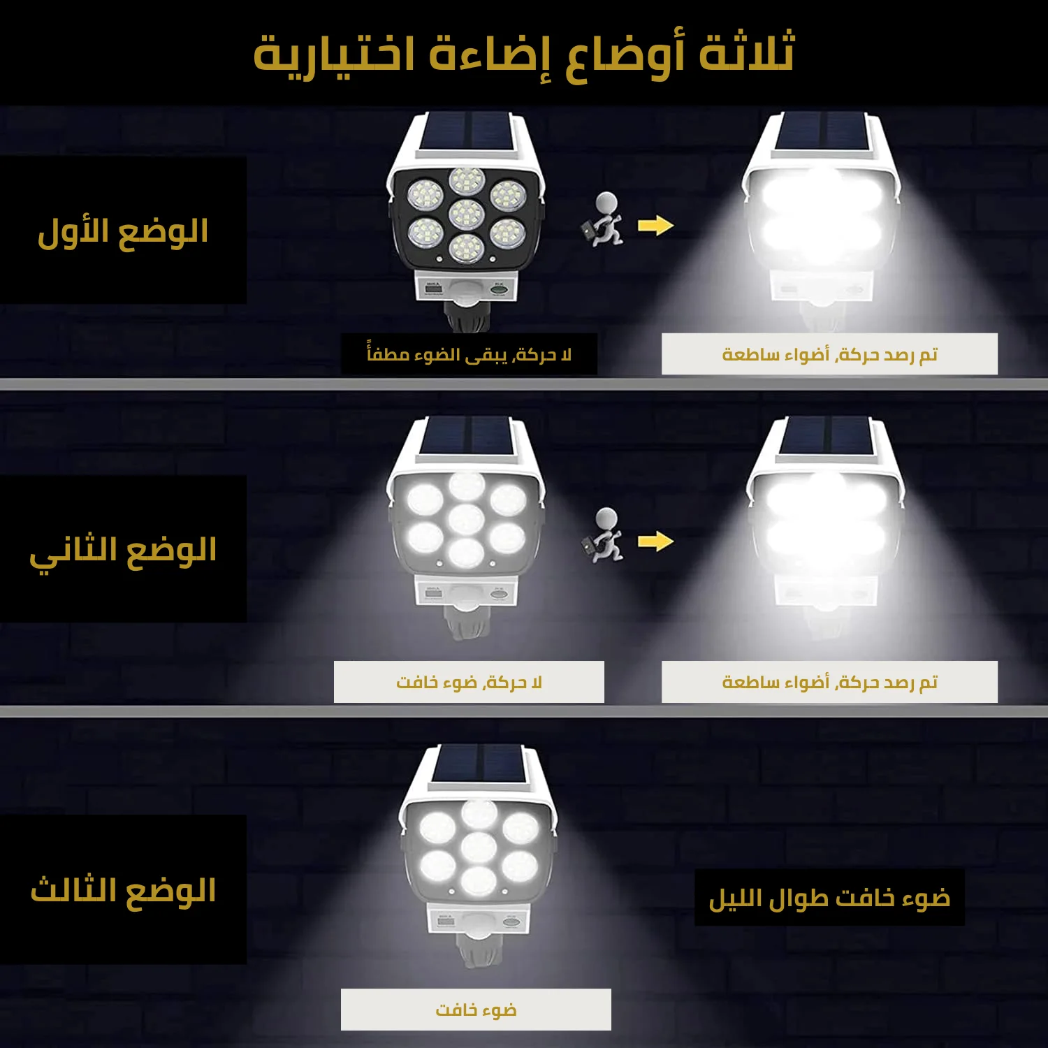 كاميرا وهمية بالطاقة الشمسية