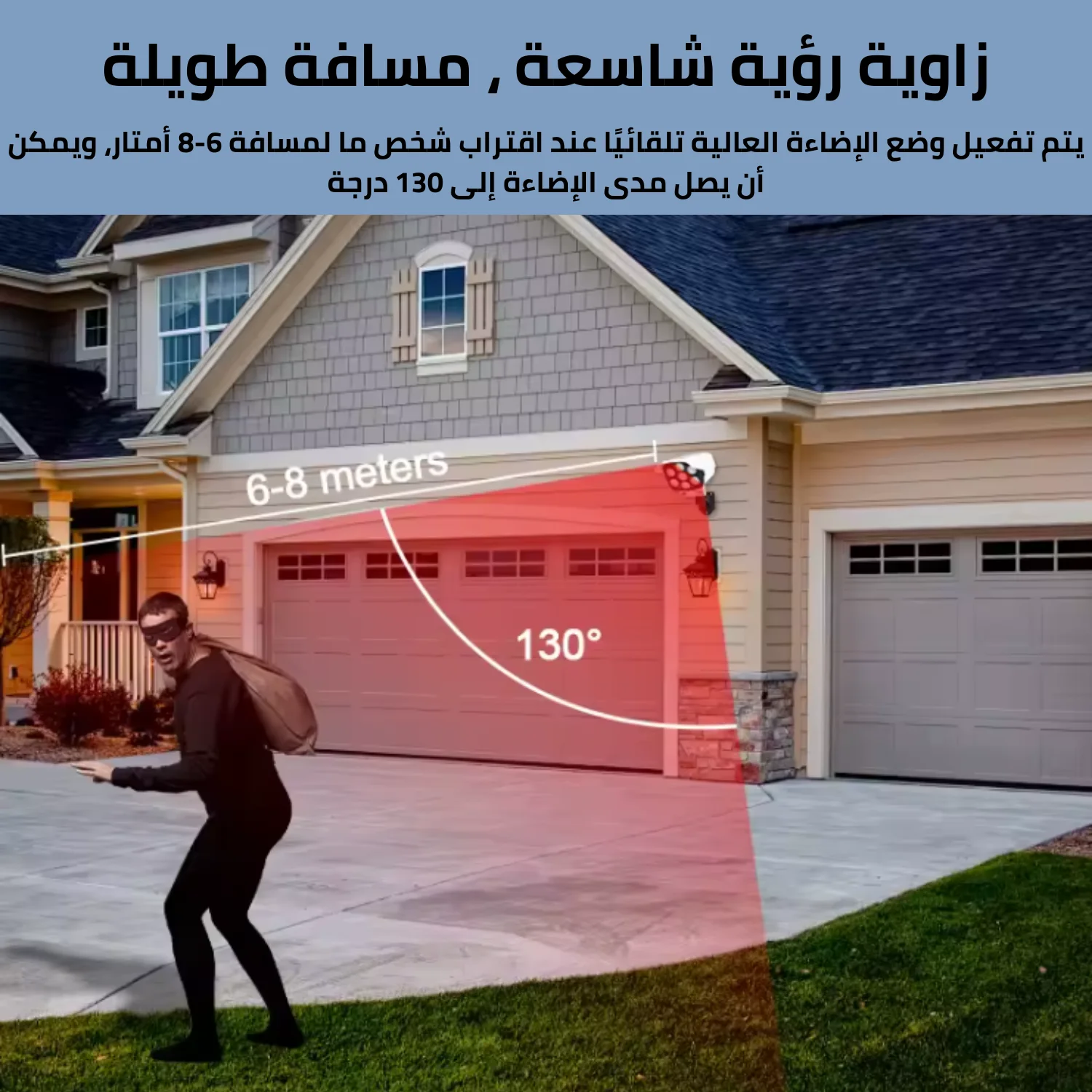 كاميرا وهمية بالطاقة الشمسية