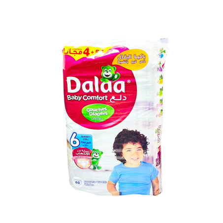 Dalaa 6 Couches Diapers  60pcs