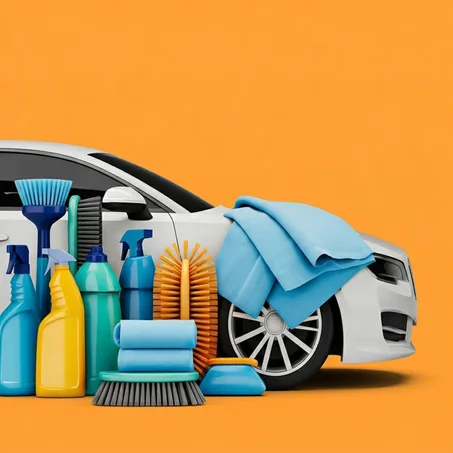 مستلزمات العناية بالسيارات