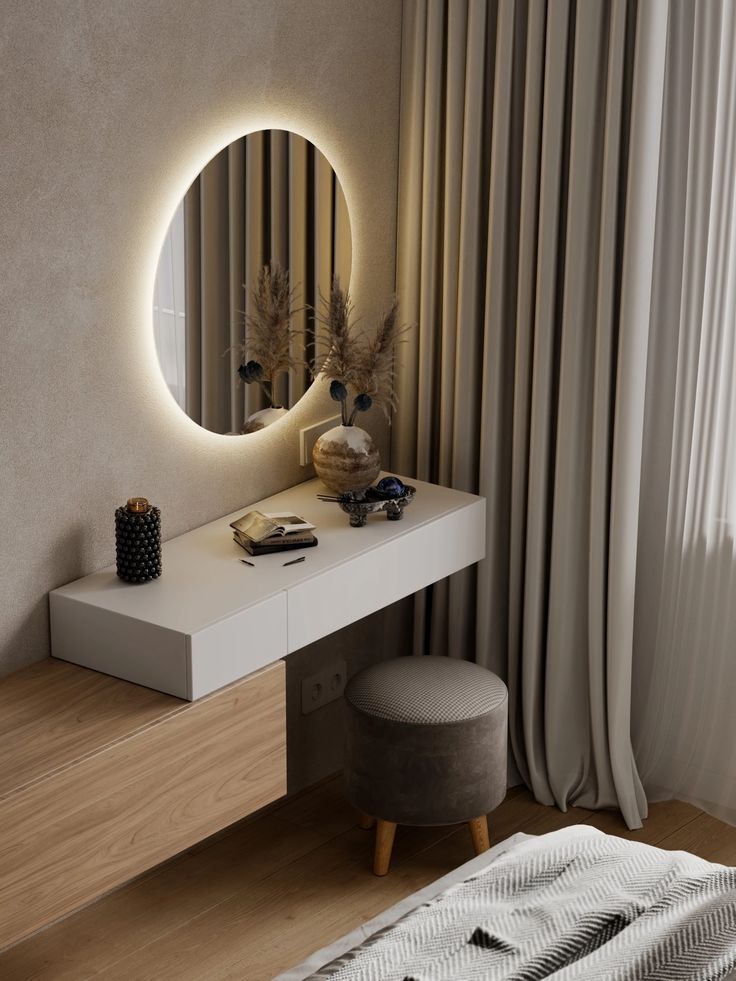 Pack ( Coifeuse + miroir + pouf )