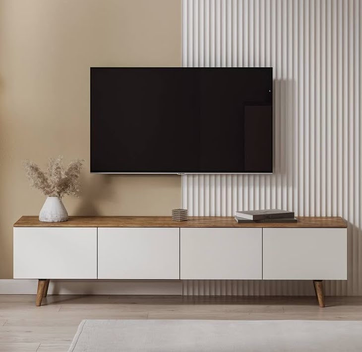 Meuble TV FLOTTANTE - Étagère murale