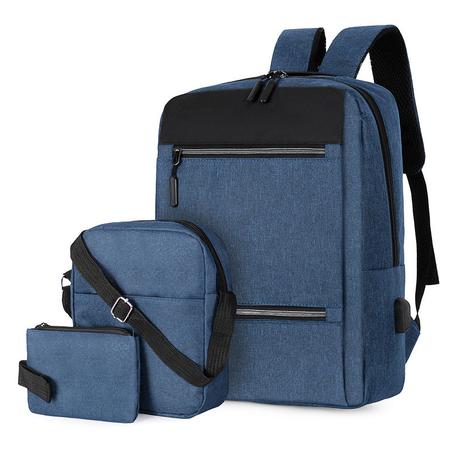 محفظة ظهر رجالية 3 قطع