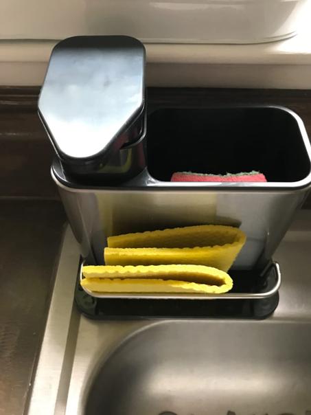 منظم أدوات التنظيف 3 في 1 للمطبخ Organisateur d'évier de Cuisine