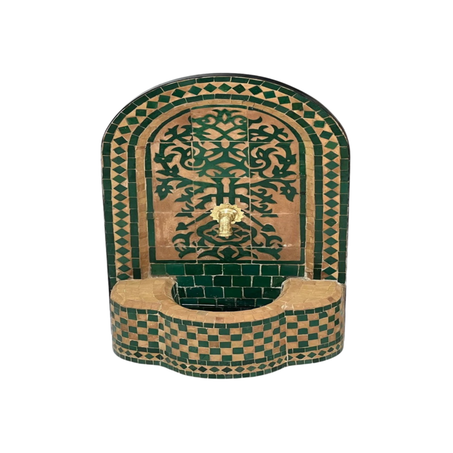 Fontaine en zellige marocain authentique