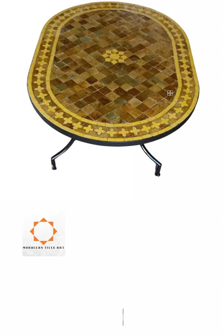 Table en zellige Tamgroute