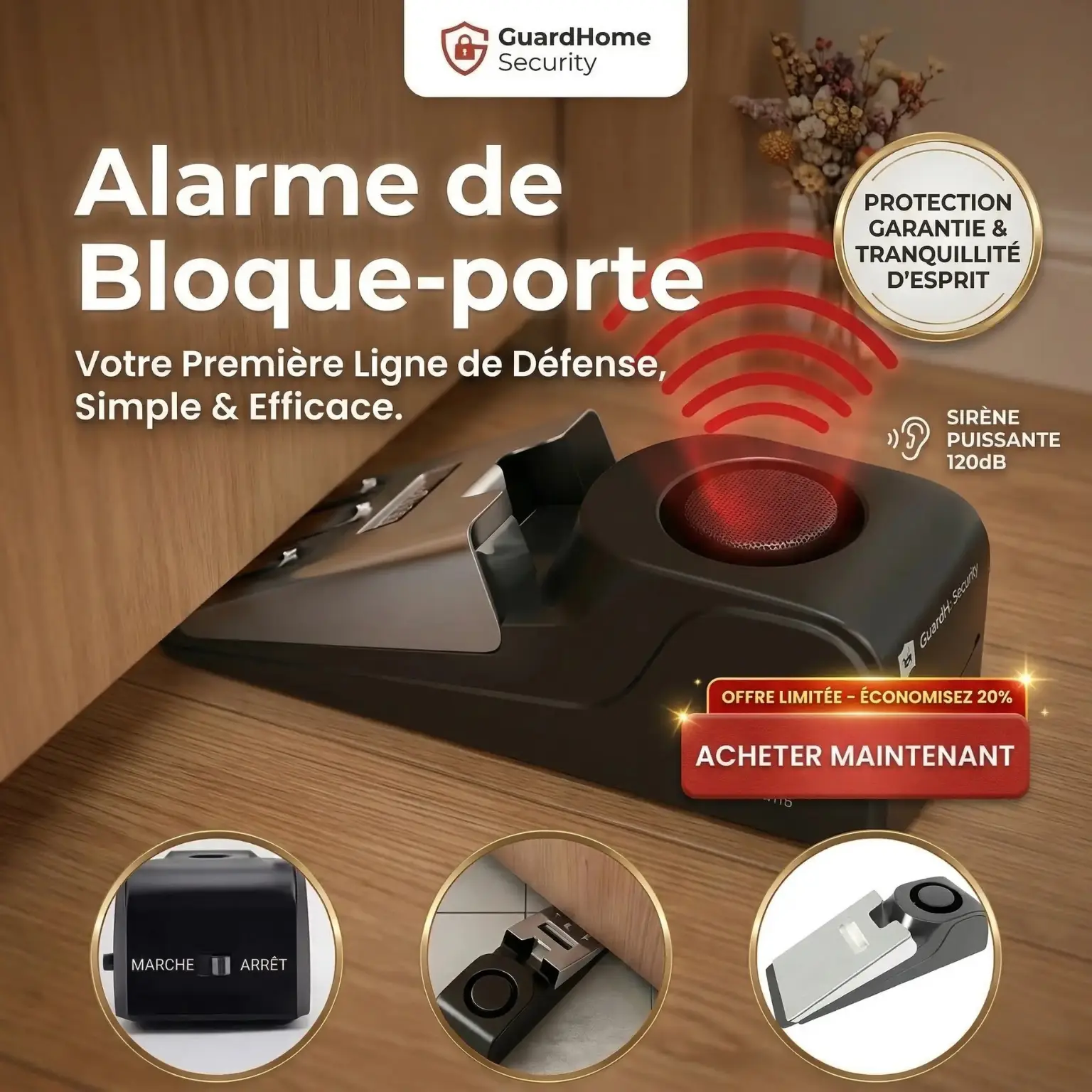 Dormez Enfin en Paix : Le Gardien Invisible Qui Fait Fuir les Voleurs Avant Même Qu'ils N'entrent ! 🚫🚪