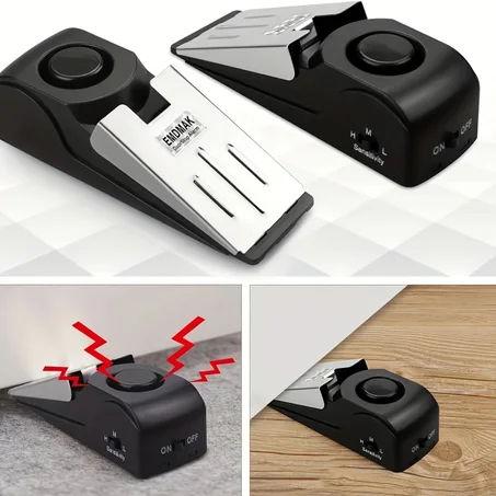 Un dispositif pour empêcher les voleurs d'entrer par la porte