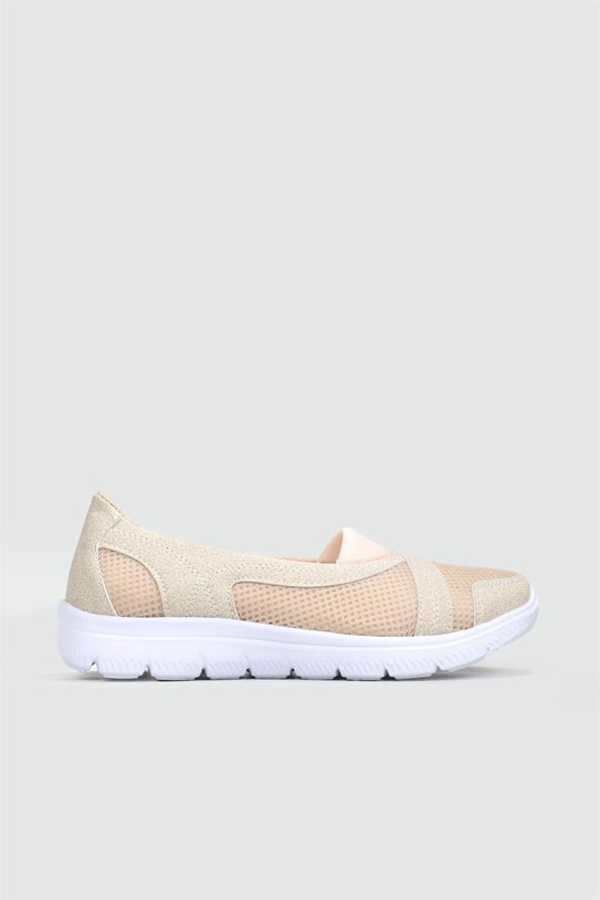 Chaussures orthopédiques respirantes beiges S-2290