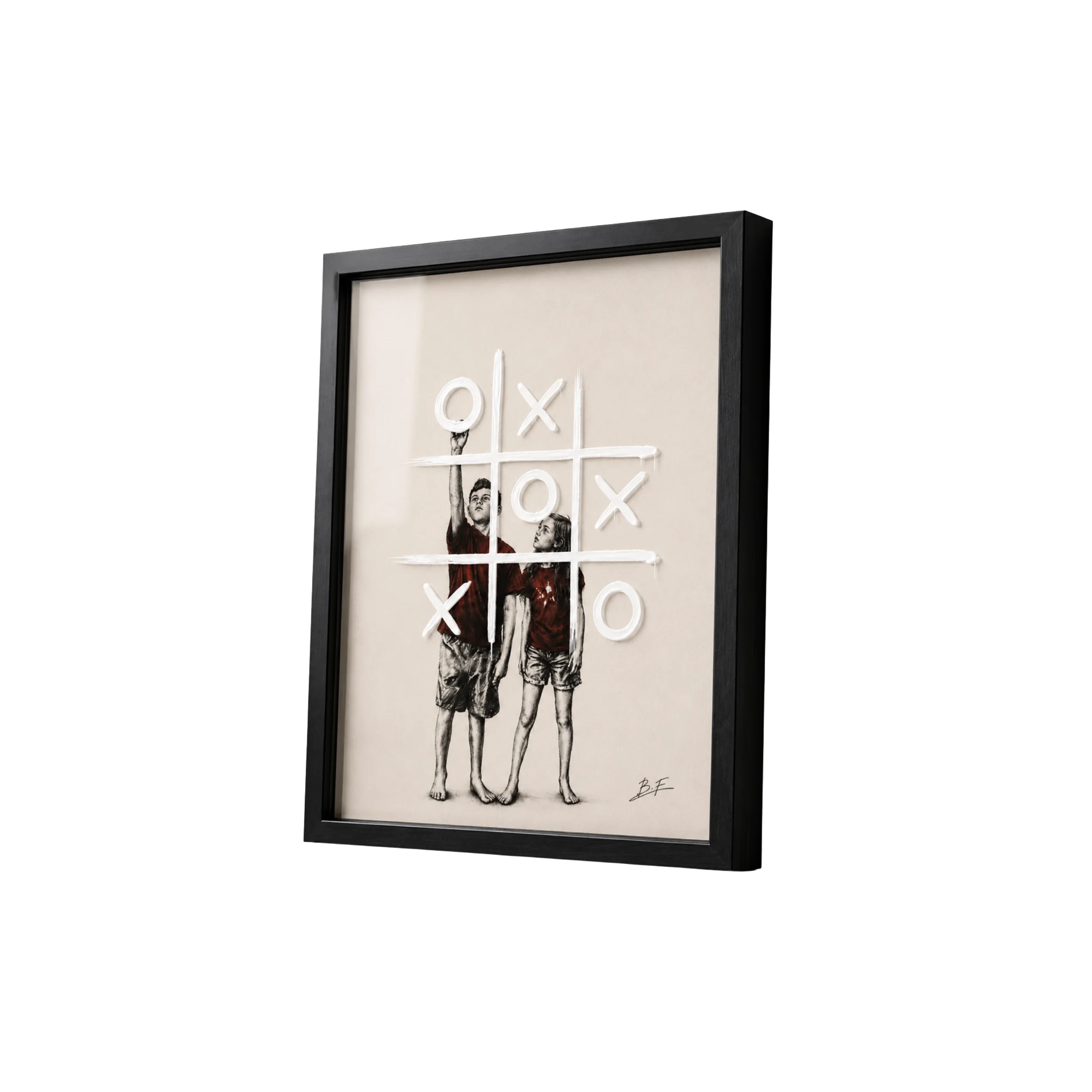 𝗔̀ 𝗧𝗼𝗶 𝗱𝗲 𝗝𝗼𝘂𝗲𝗿 — 𝗧𝗮𝗯𝗹𝗲𝗮𝘂 𝗮𝗿𝘁𝗶𝘀𝘁𝗶𝗾𝘂𝗲 𝟯𝟬 × 𝟰𝟬 𝗰𝗺