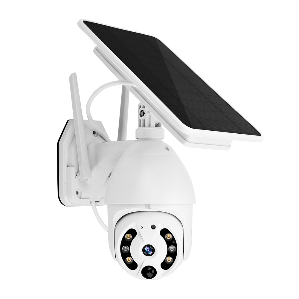 • كاميرا مراقبة CCTV للأماكن الخارجية ضد الماء وتعمل بالطاقة الشمسية