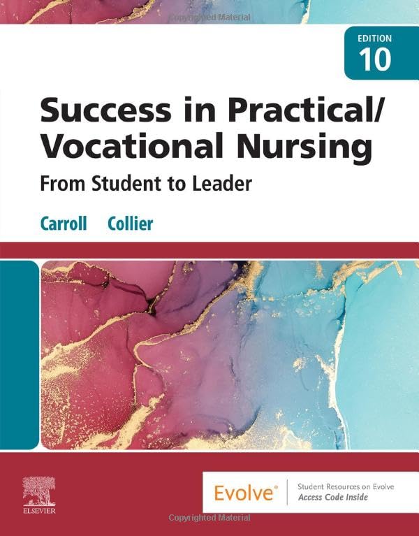 Test Bank for Success in Practical/Vocational Nursing (10th Edition)