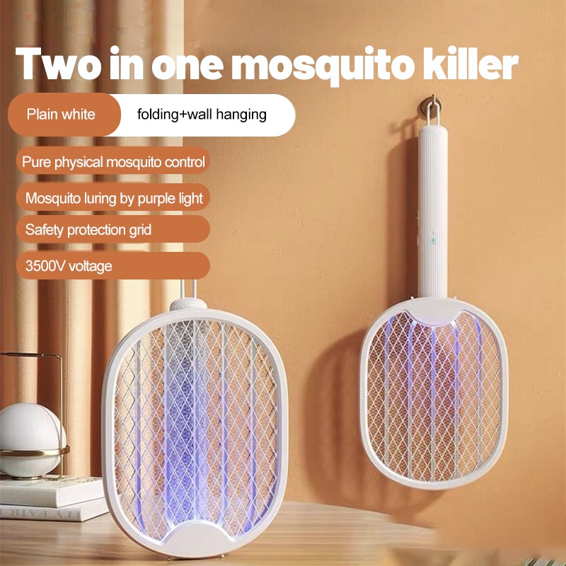 ¡Lámpara Antimosquitos y Matamoscas Eléctrico 2 en 1: Potencia y Protección!