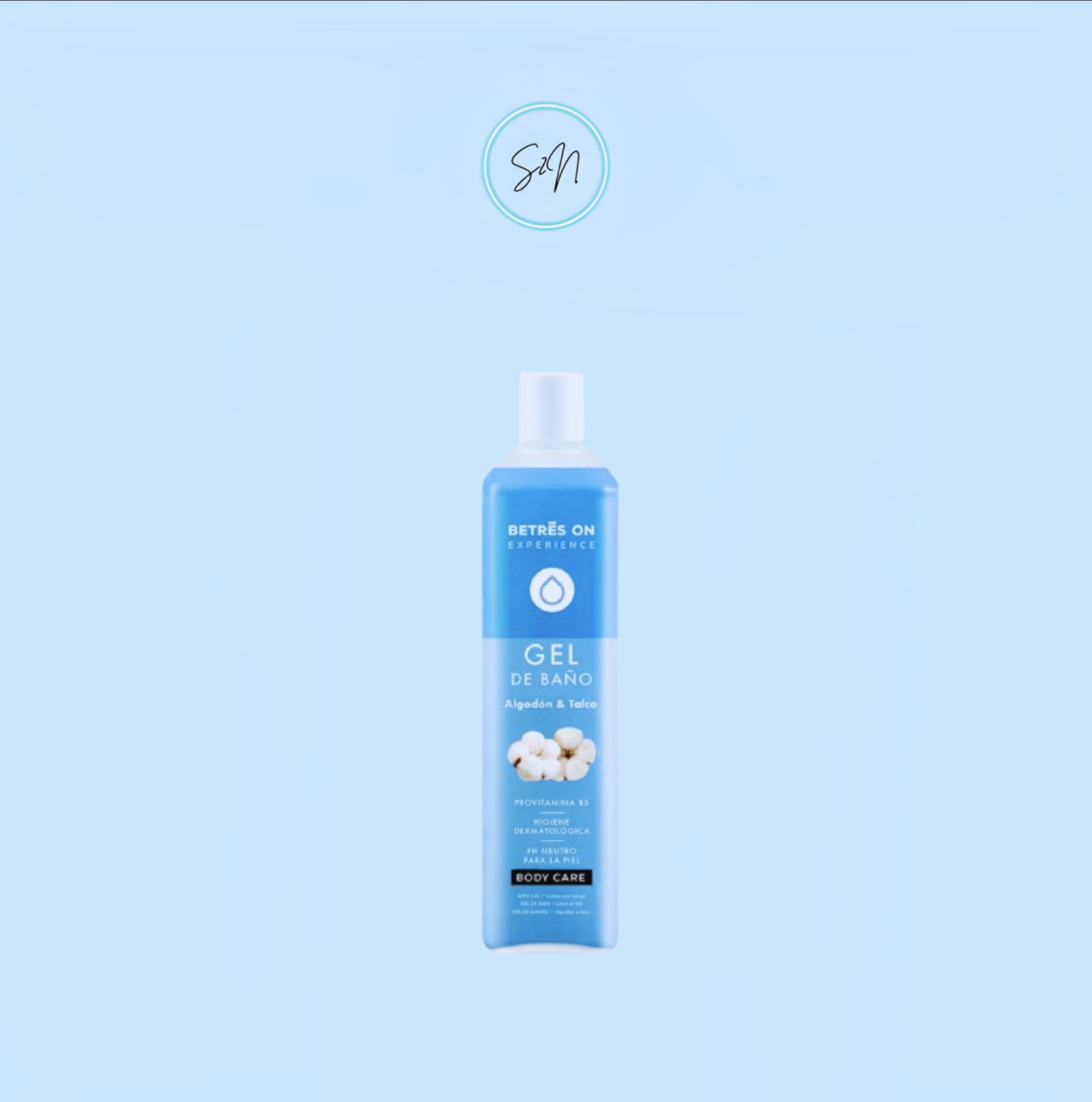 BETRES - GEL DE BAÑO ALGODÓN & TALCO