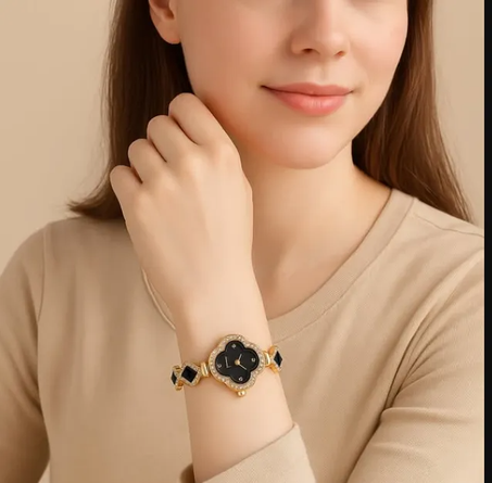 ساعة الوردة دي كابري الأناقة و الذوق الرفيع