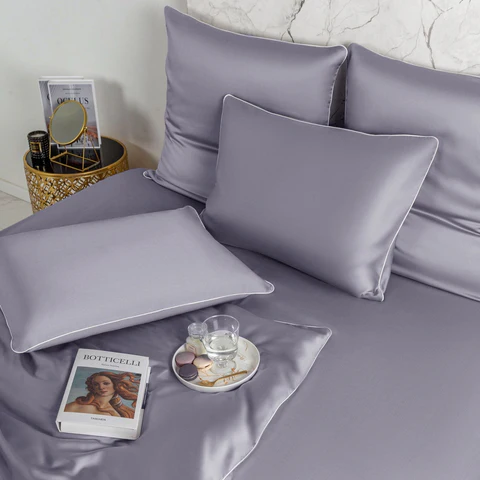 غشاء مخدة من حررير الساتان