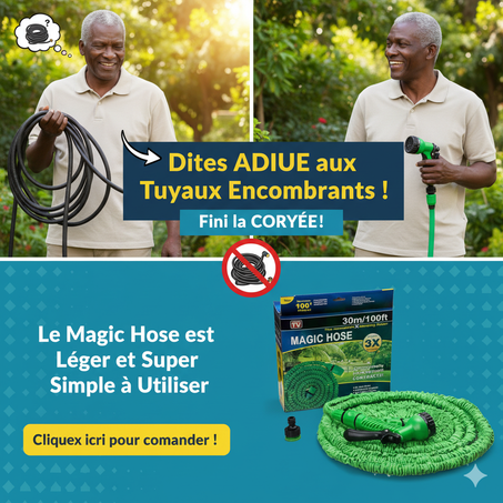 Tuyau d'arrosage extensible