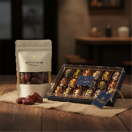 Dattes conditionnés de luxe