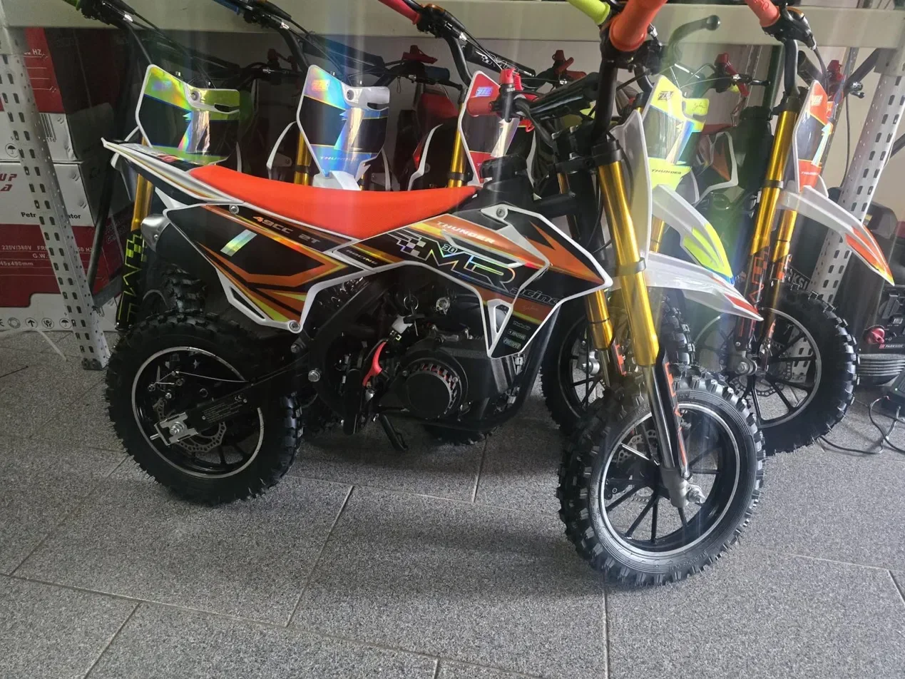 Mota de Cross 49cc 2T Thunder MR Racing