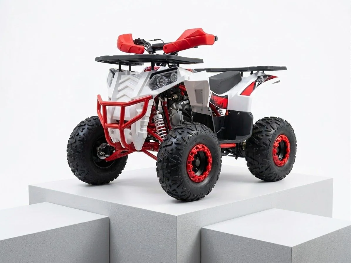 Quad 125cc [Vermelho/Branco]