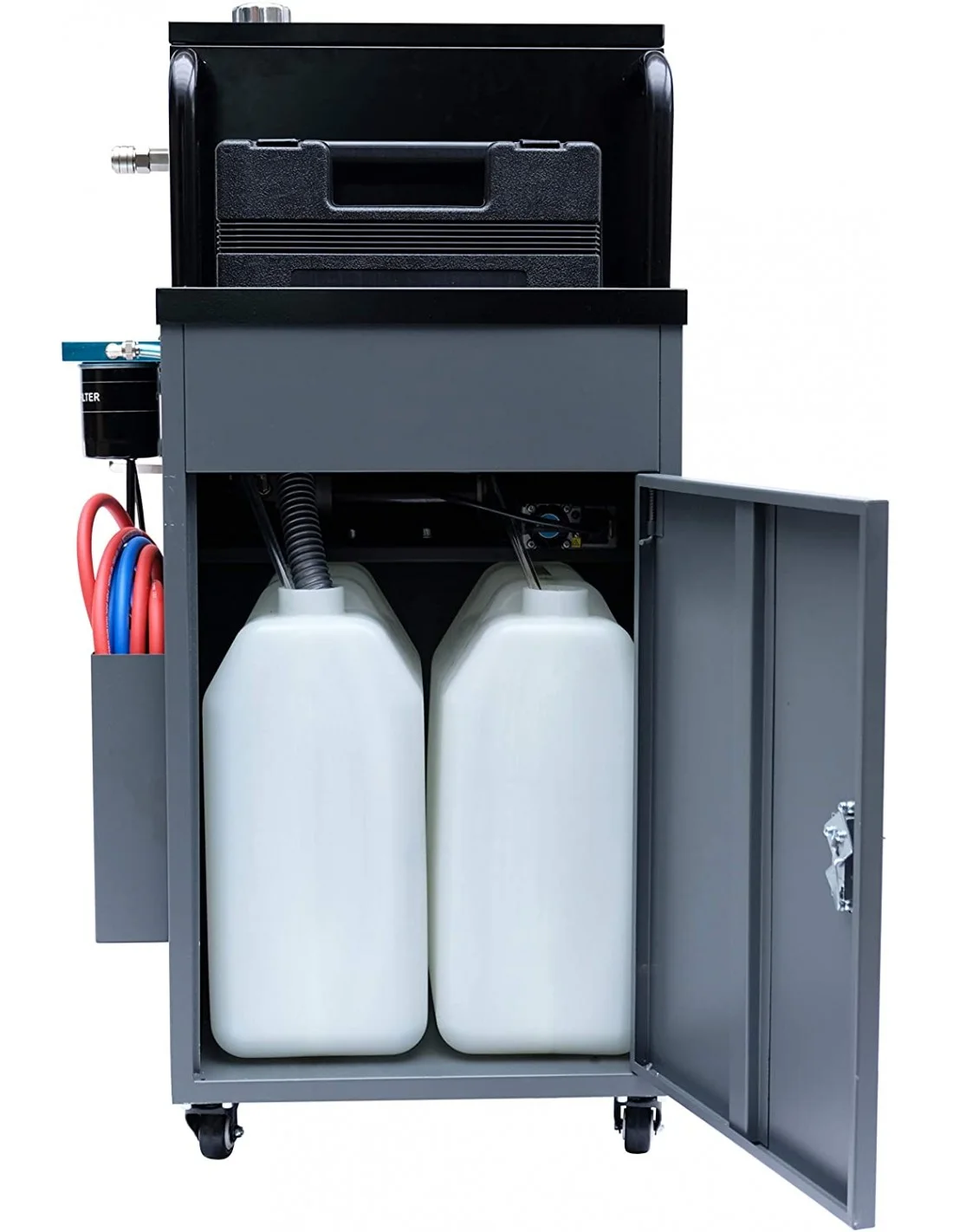 La Maquina ATF Kraftwelle con alimentacion de 220v y 12 volt sistemas de lavado de cambio de aceite para  transmisión automática