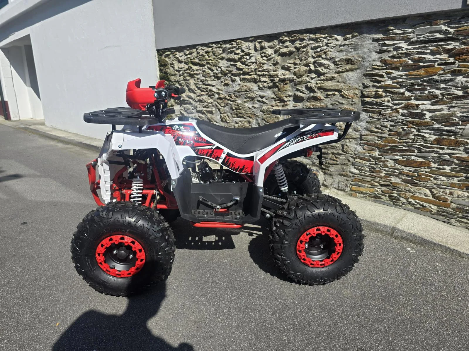 Quad 125cc [Vermelho/Branco]