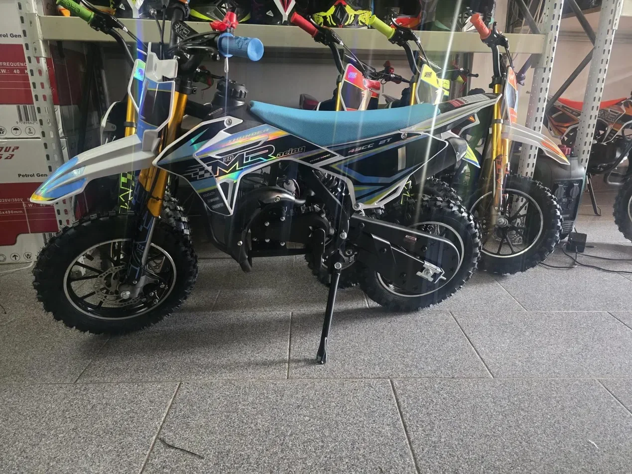 Mota de Cross 49cc 2T Thunder MR Racing