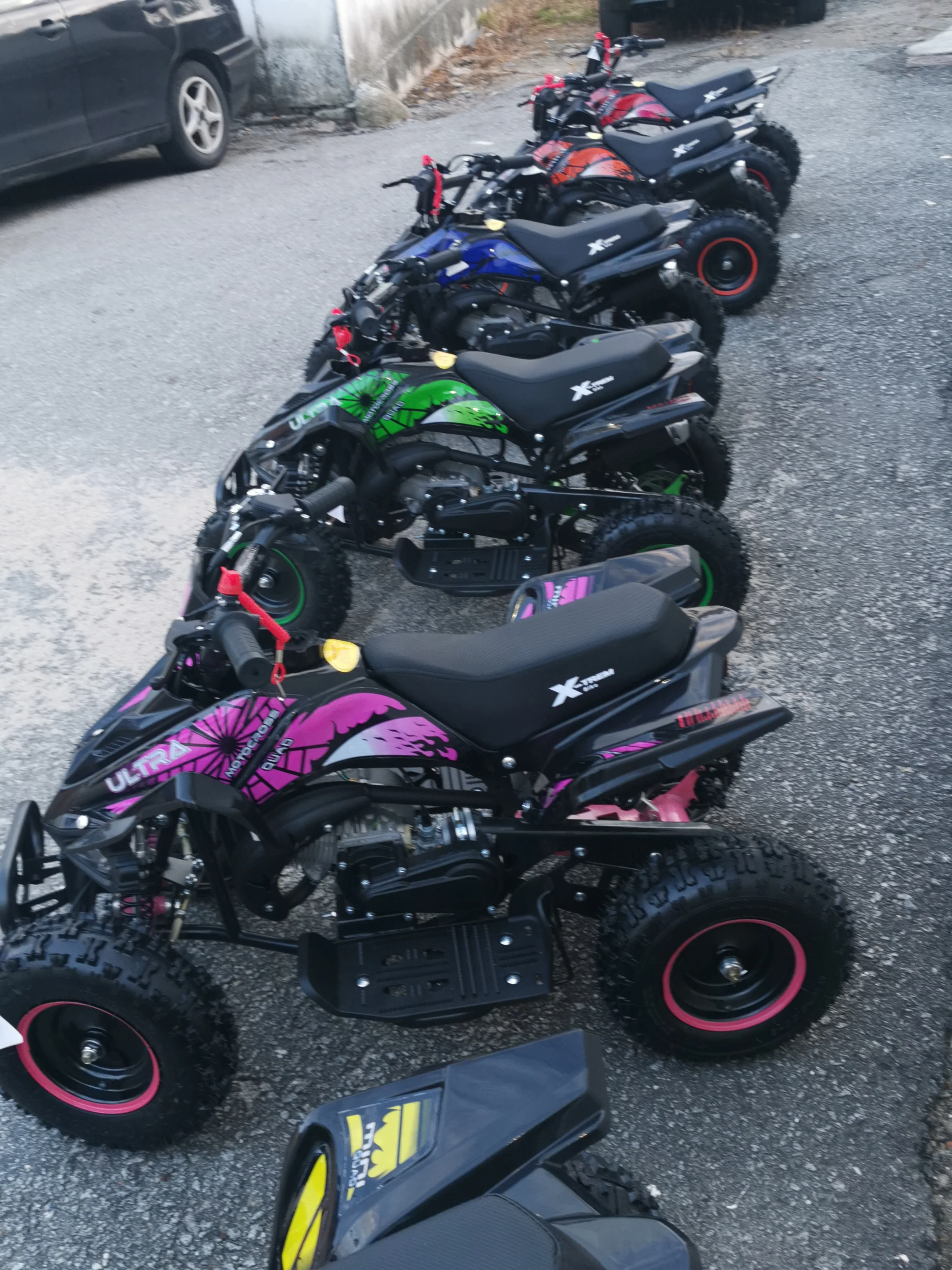 mini moto 4 49cc 2 tempos