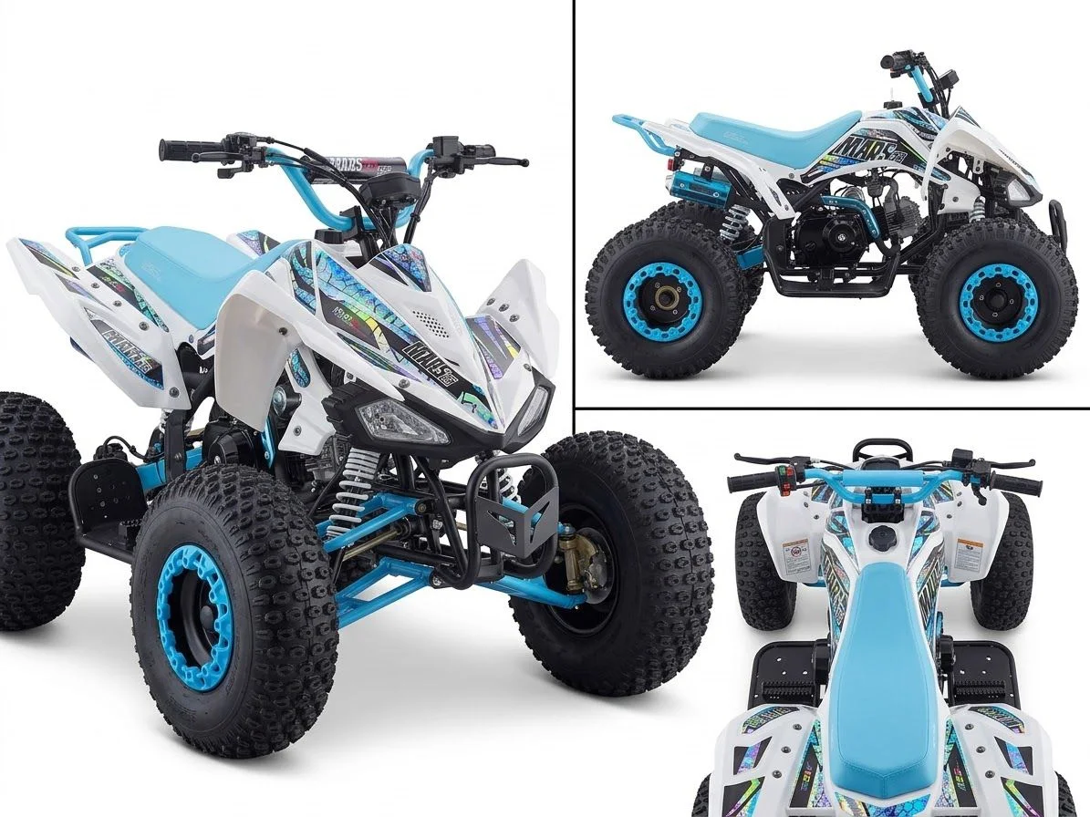 Quad 125cc [Vermelho/Branco]