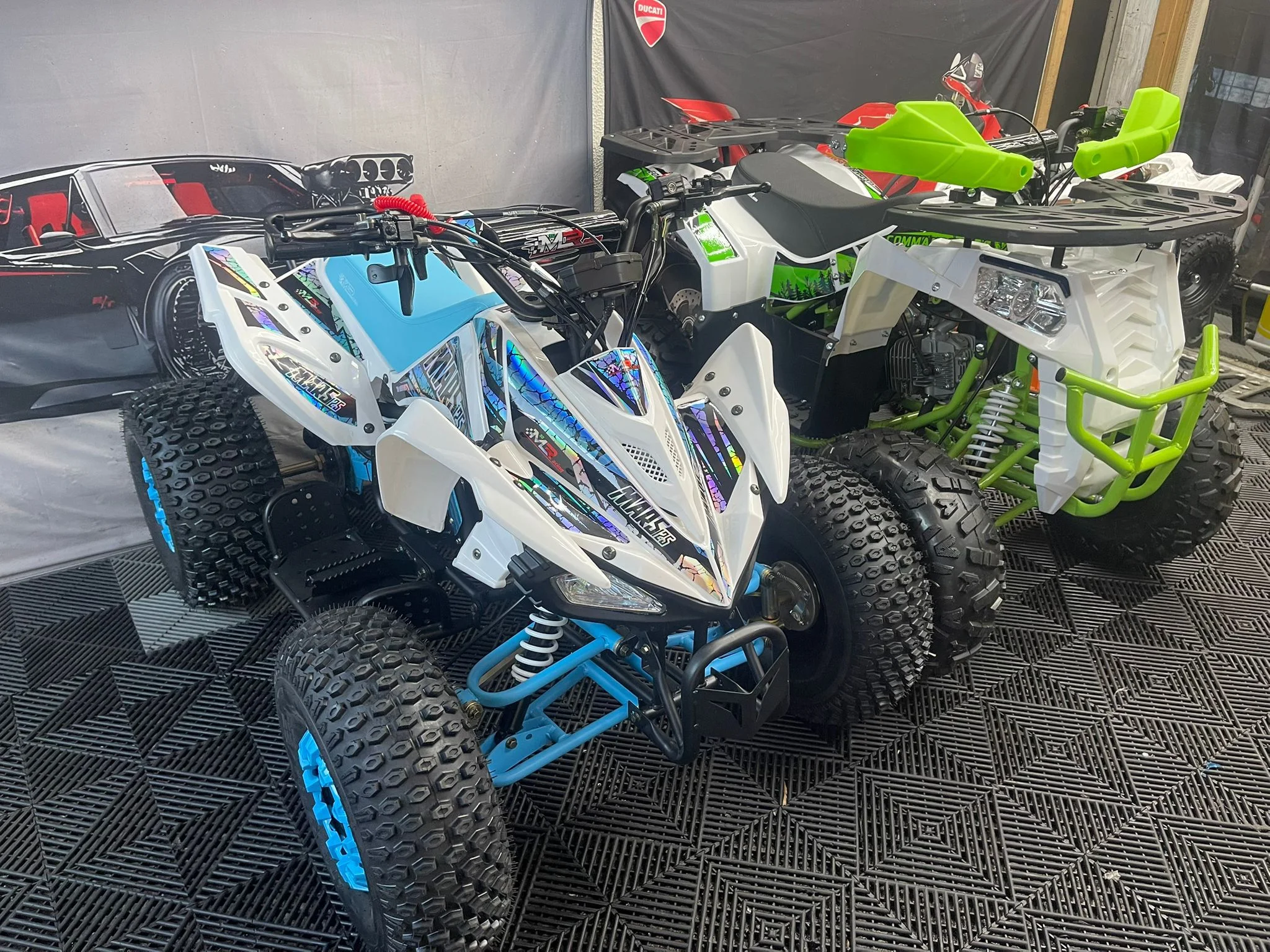 Quad 125cc [Vermelho/Branco]