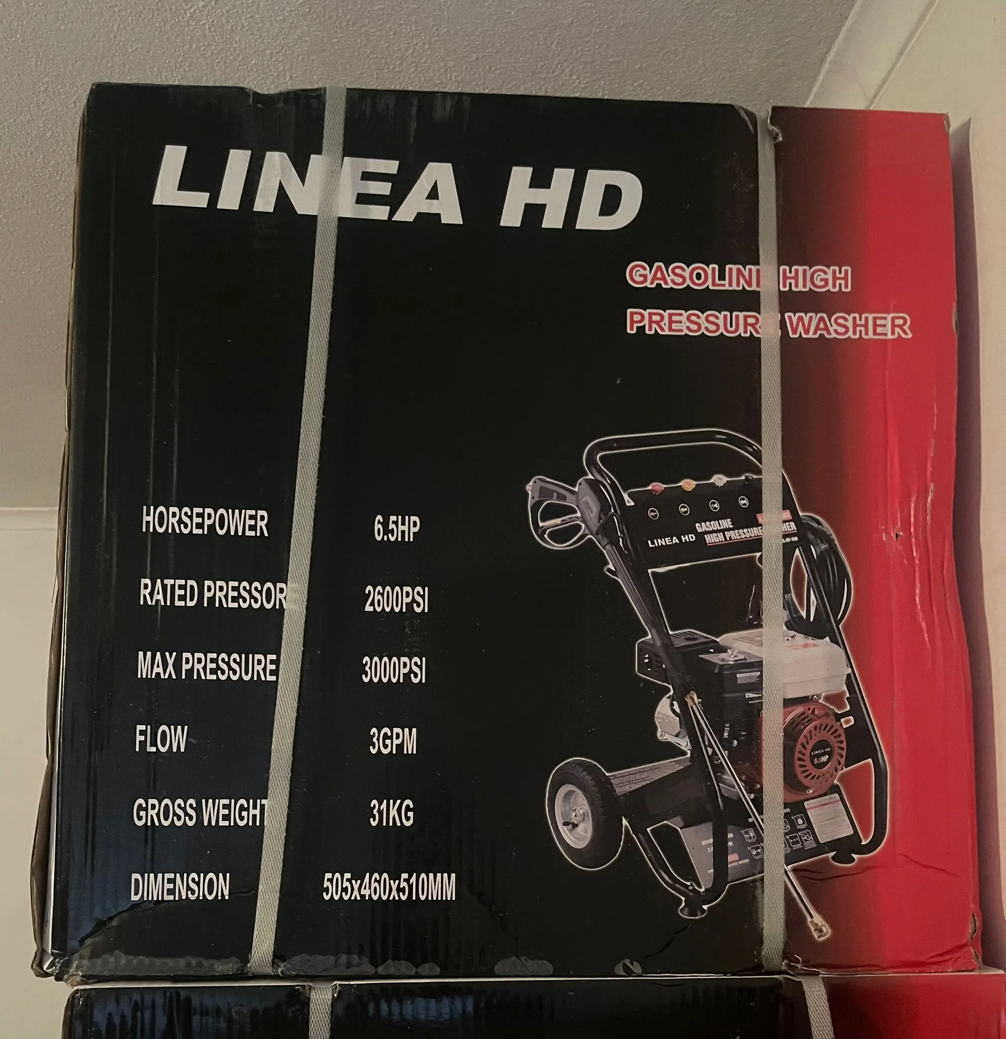 Máquina de Lavar a Gasolina LINEA HD 200 Bar 3000PSI