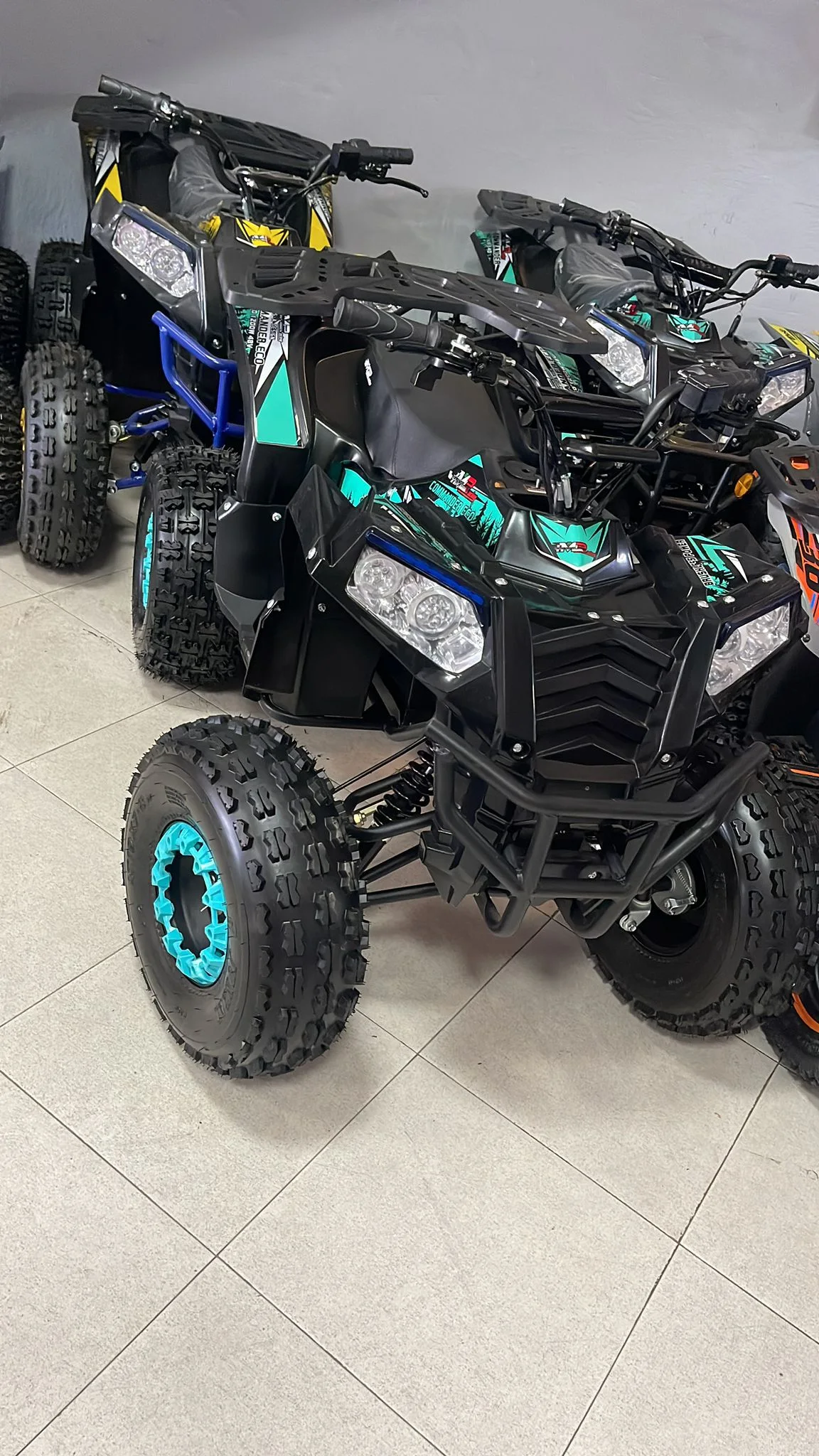 Quad 125cc [Vermelho/Branco]