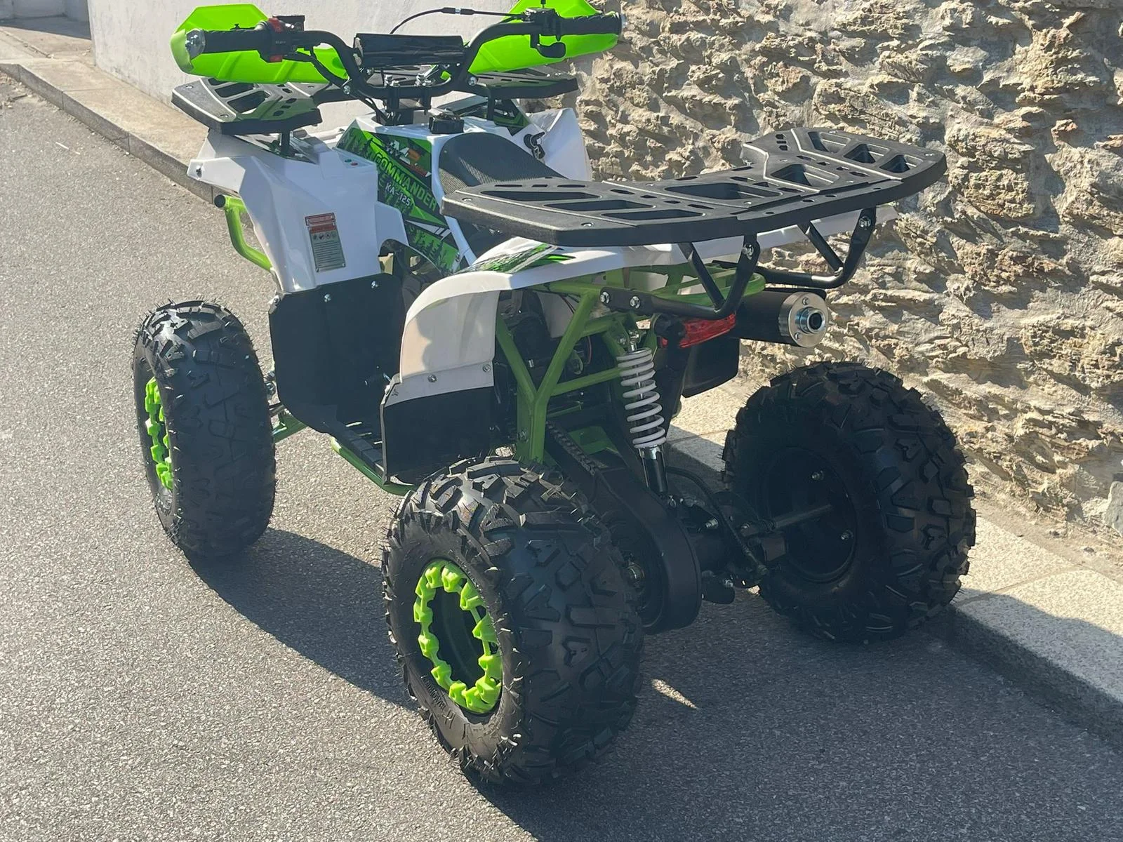 Quad 125cc [Vermelho/Branco]