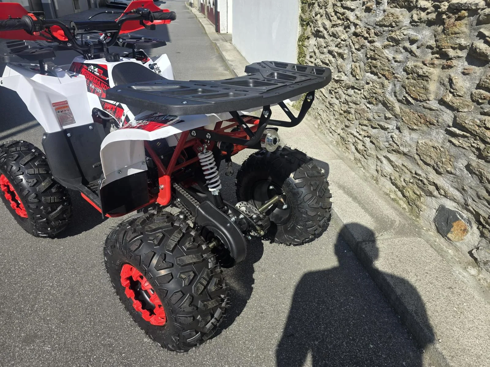 Quad 125cc [Vermelho/Branco]