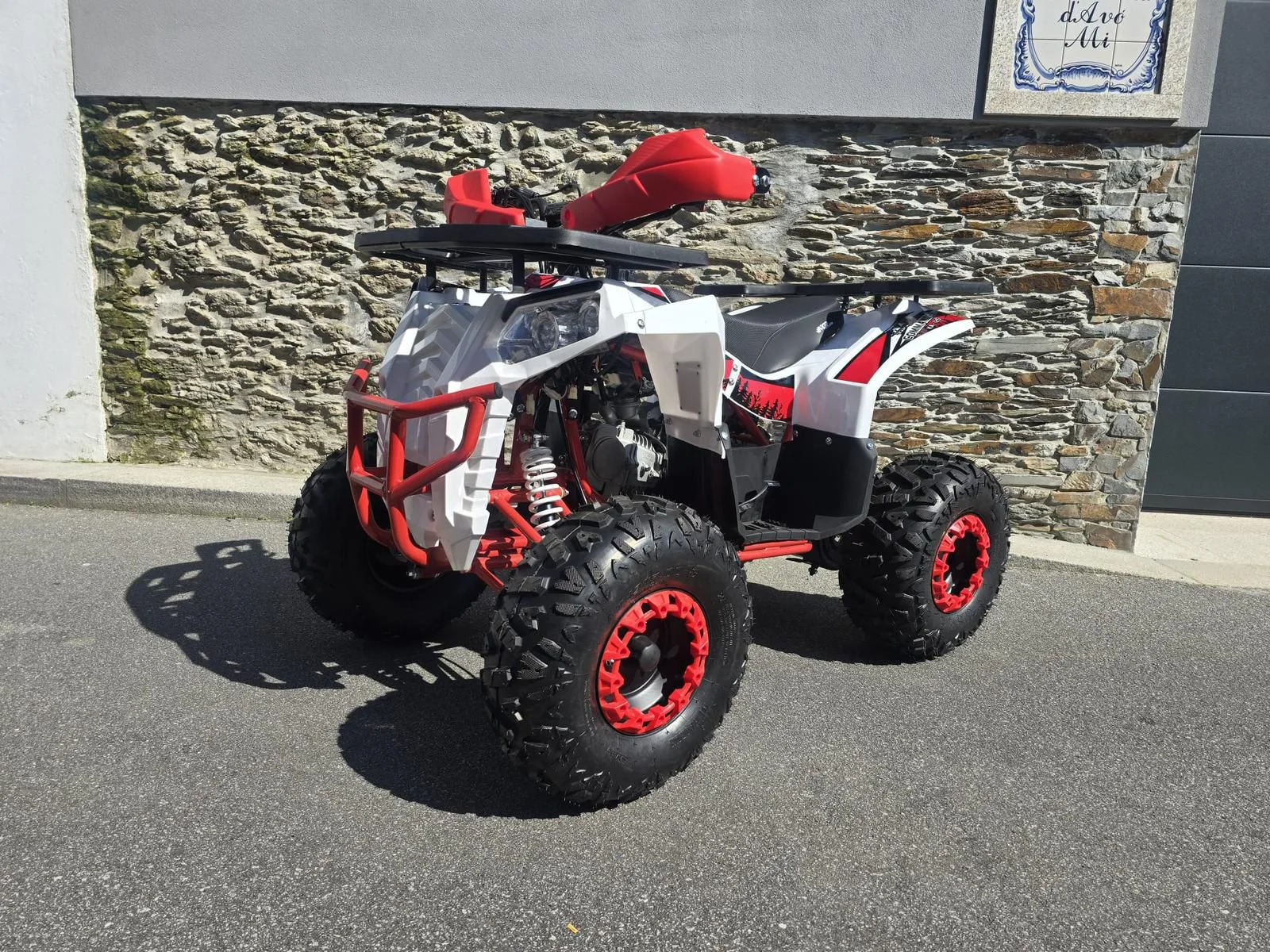 Quad 125cc [Vermelho/Branco]