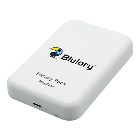 Blulory Battery Pack MagSafe 5000mAh Power Bank - White