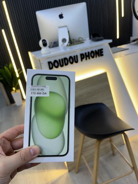 IPHONE 15 2SIM 128 GB NEUF VERT