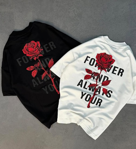 Tshirt Flower Oversize