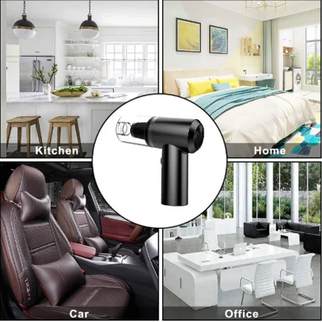 Mini Aspirateur à main Sans Fil Puissant Pour Maison & Voiture